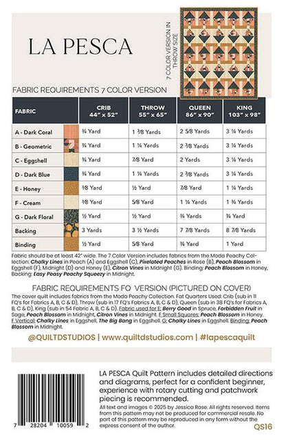 La Pesca - Quilt Pattern