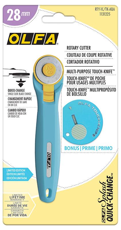 Olfa Rotary Cutter 28mm/ Cutter Aqua