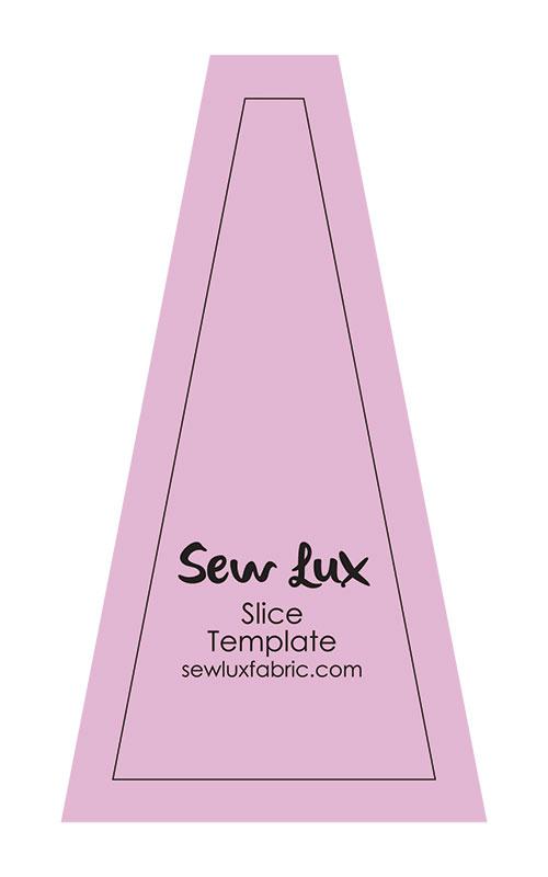 Slice Template for Slice Pouch Pattern