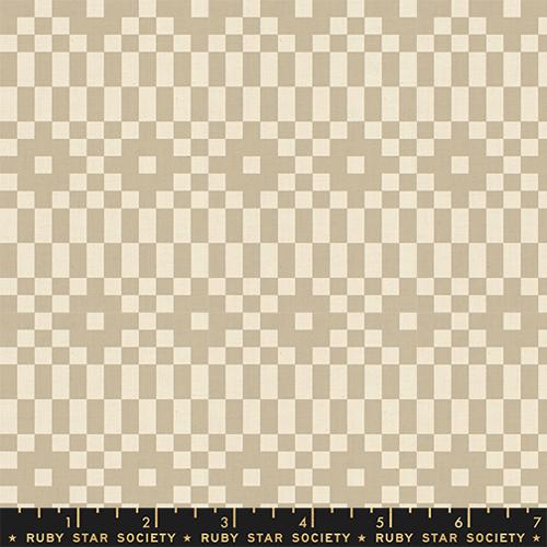LoFi Linens - Bitmapped - Khaki