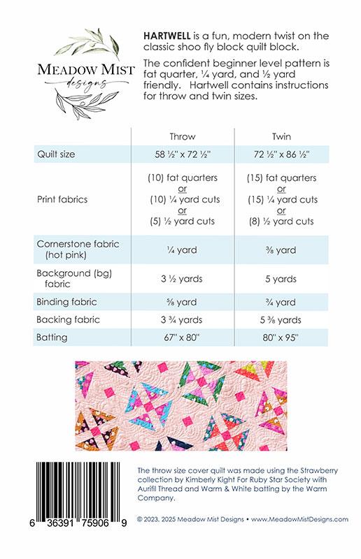 Hartwelll Quilt Kit - Desert Green