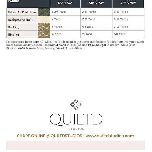 Capri - Quilt Pattern