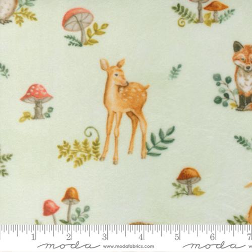 Cuddle - Effies Woods - Woodland - Mint (Remnant)