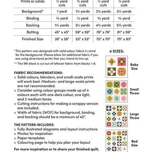Folk Festival - Quilt Pattern