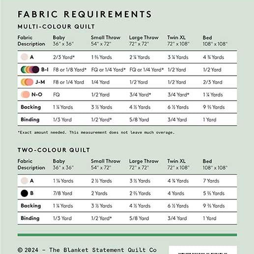 Crystal Creek - Quilt Pattern