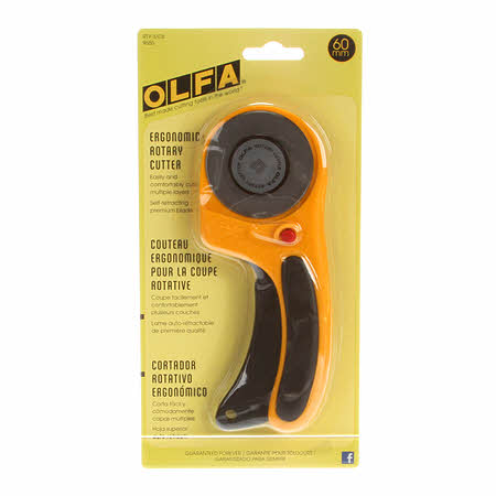 Olfa Ergonomic Rotary Cutter 60mm