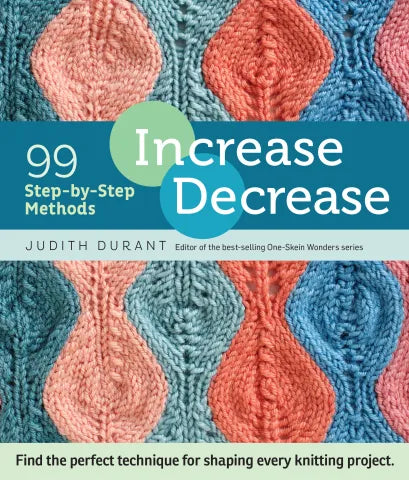 Increase, Decrease Knitting Book