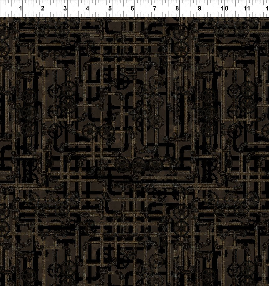 Steampunk Menagerie  - Pipes - Brown