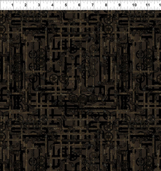 Steampunk Menagerie  - Pipes - Brown