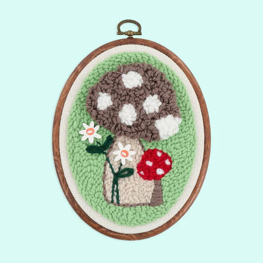 Pre-Order - Mushroom Meadows - Punch Needle Kit