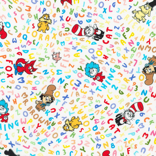 Little Seuss - Tossed Characters - Multi