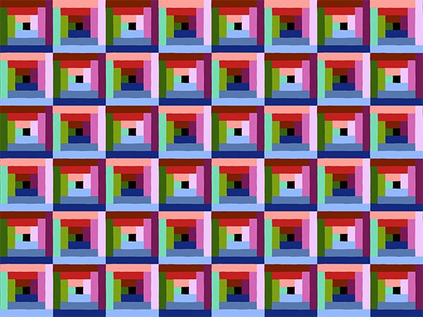 Piecework - Log Cabin - Metro