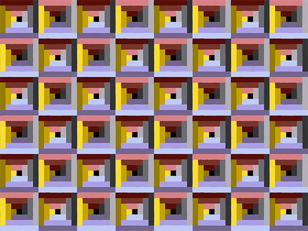 Piecework - Log Cabin - Woods