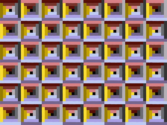 Piecework - Log Cabin - Woods