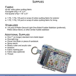 Fabric Mini Wallet