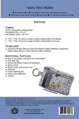 Fabric Mini Wallet