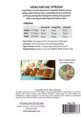 Mom and Me Aprons