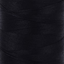 Mako Cotton Thread - Solid - 80wt - 300yds - Black