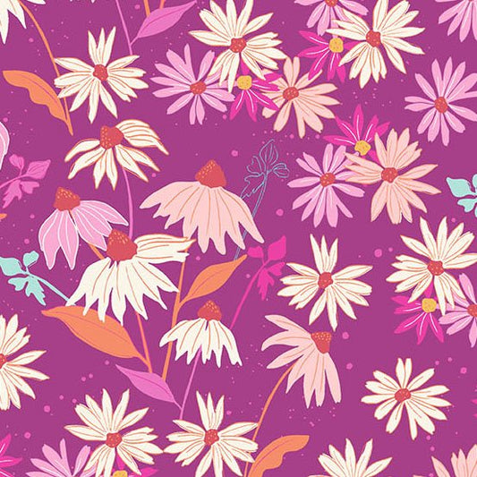 Petals & Stitches - Echinacea - Fandango