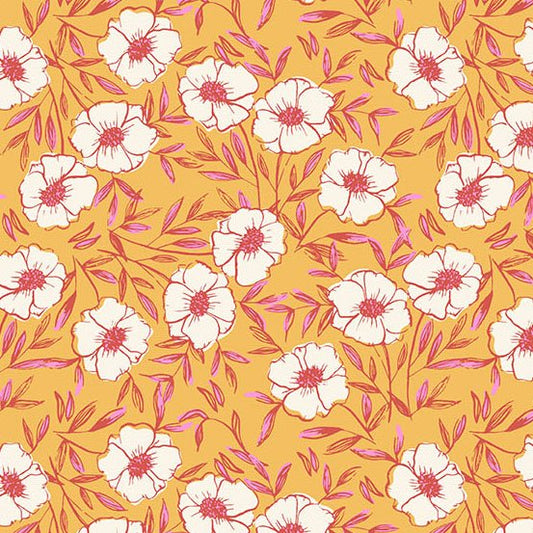 Petals & Stitches - Bouquet Bliss - Mustard