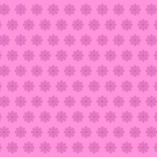Petals & Stitches - Tiled Dresden - Pink