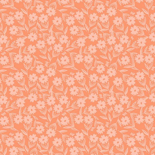 Petals & Stitches - Sunshine Blooms - Coral