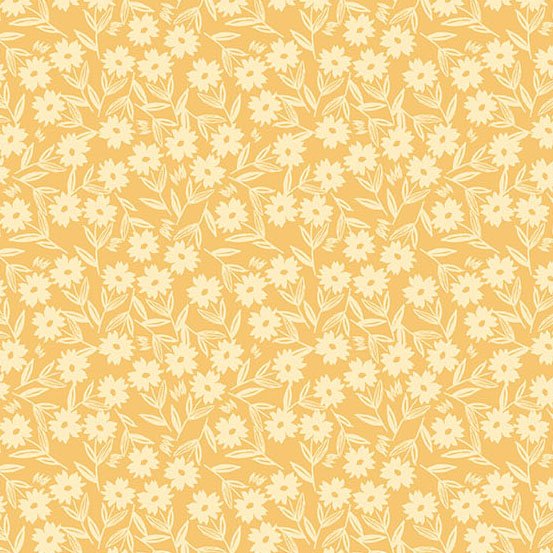 Petals & Stitches - Sunshine Blooms - Golden Yellow