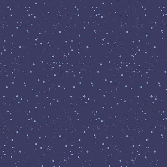 Petals & Stitches - Tinted Dots - Indigo