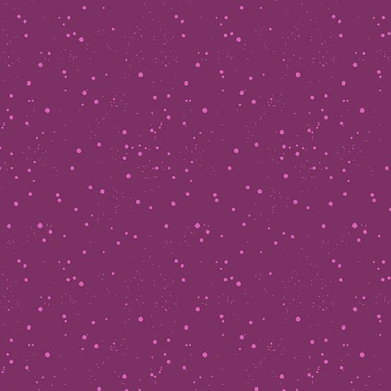 Petals & Stitches - Tinted Dots - Plum