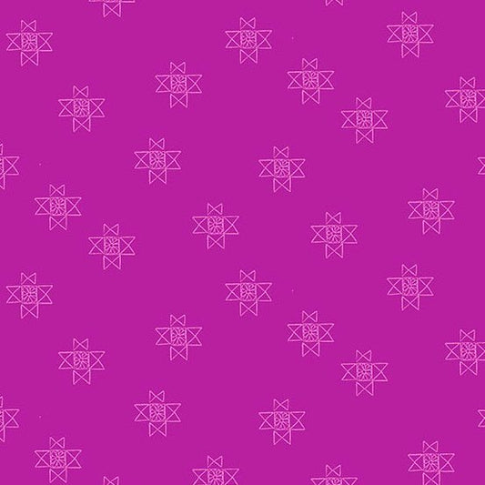 Petals & Stitches - Ohio Star - Fandango