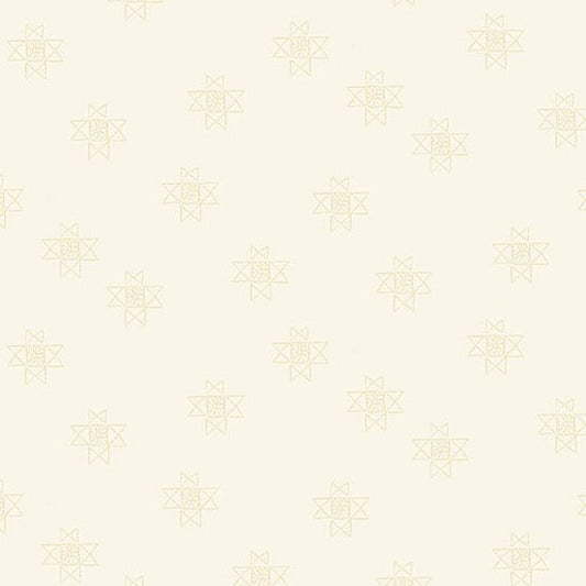 Petals & Stitches - Ohio Star - Cream