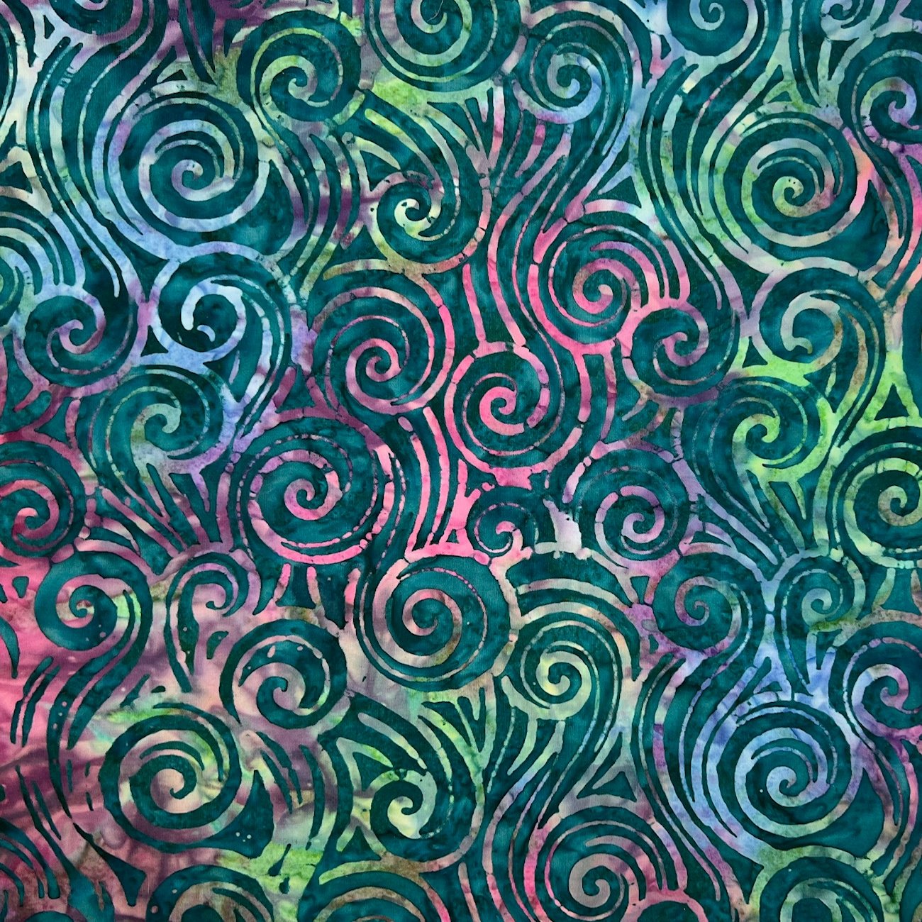 Sewing Sewcial - Swirls - Sea
