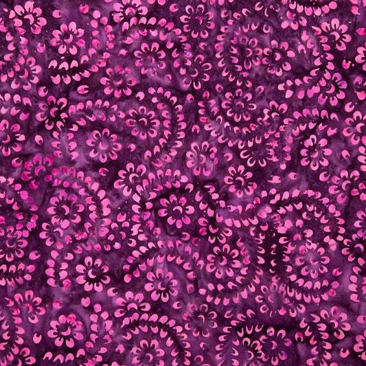 Sewing Sewcial - Cutesy Flowers - Eggplant