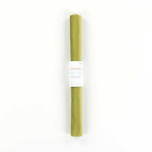 Micro-Velvet - Moss Green