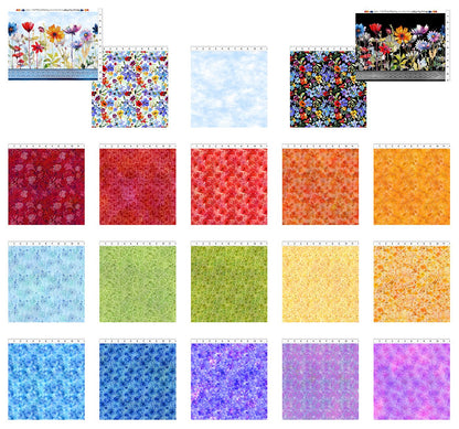 Blooming Day & Night - Strip Roll