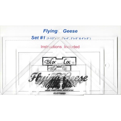 Bloc Loc Flying Geese Ruler Set 1