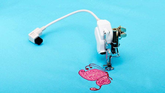 Embroidery Foot with LED Pointer (W+)