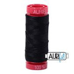 Aurifil 12wt 2692 55yd Black