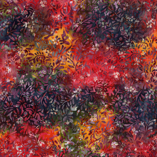 Batik Wildflowers Sunset - Garden Party