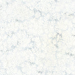 White vine pattern with a subtle light blue-gray marble background texture.
