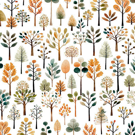 Big Foot - Trees - White