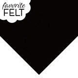 OESD Favorite Felt Black 8"x12" 2pk