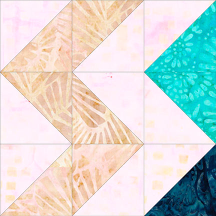 Desert Blossom Block of the Month - Month 6