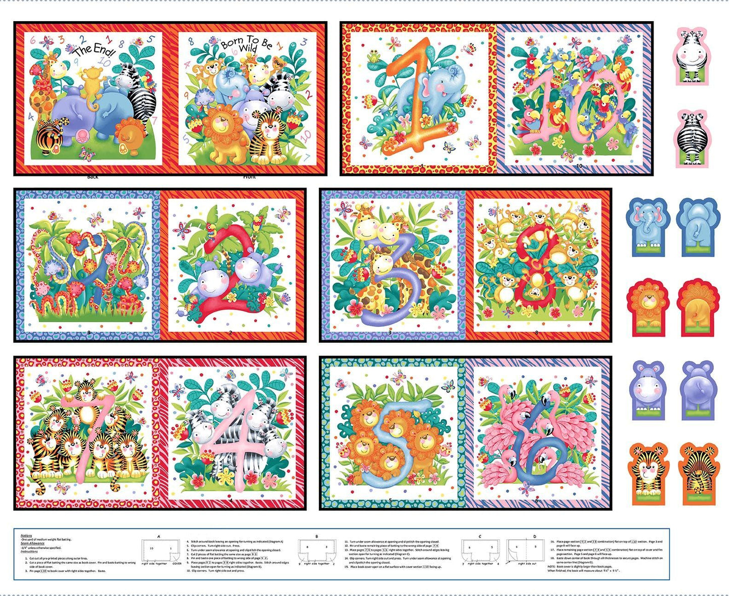 Born to be Wild - Counting Book