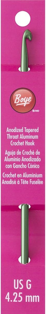 Aluminum Crochet Hook - G
