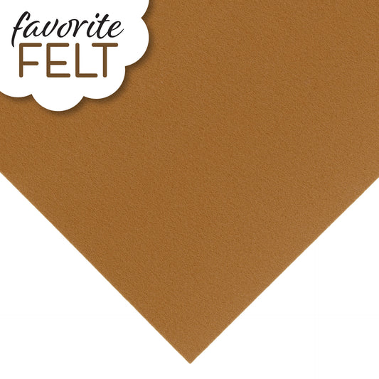 OESD Favorite Felt Brown 8"x12" 2pc