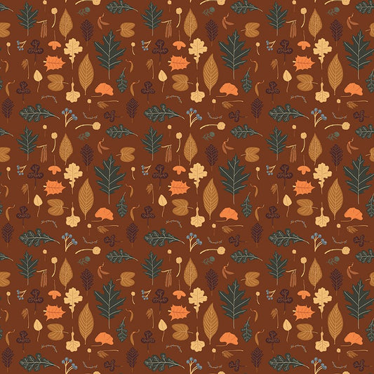 Pumpkin Spice - Leaves in Brown