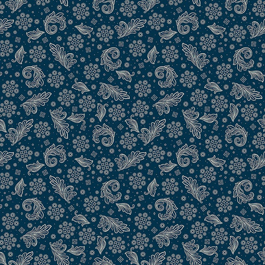 Cheddar at Twilight - Scarf - Navy