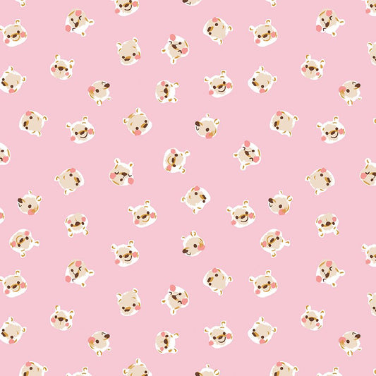 100 Aker Woods - Pooh Brain - Pink