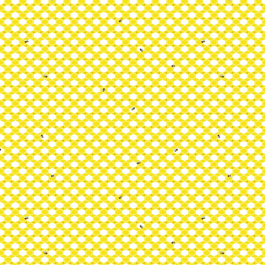 100 Aker Woods - Honey Hex - Yellow